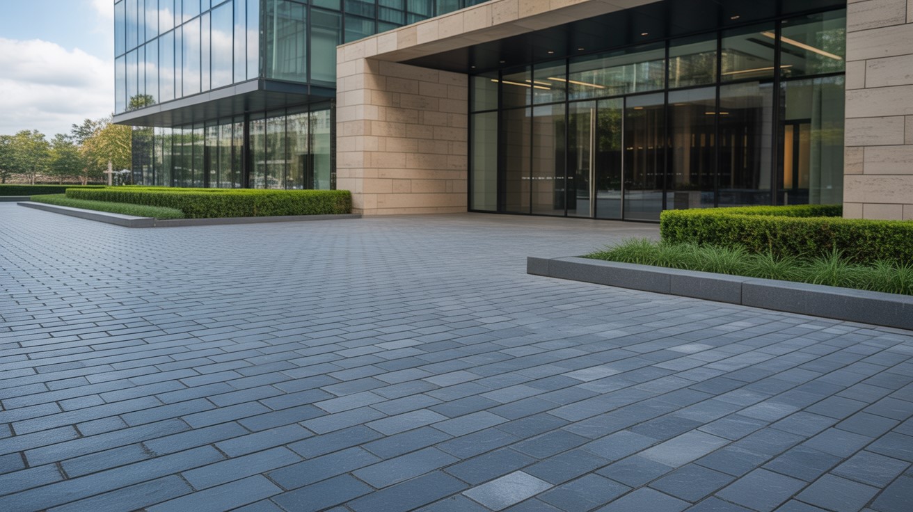 stenlaggning uppfart