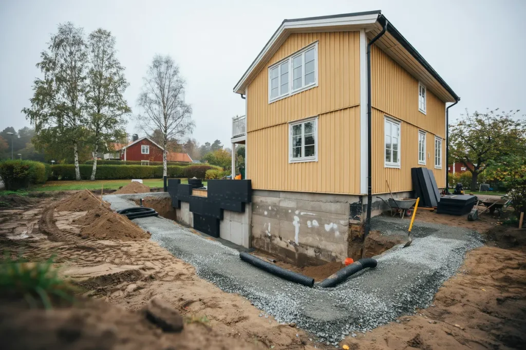 dr nering och isolering av husgrund och k llare tecken p fuktproblem och r tt l sning i tid